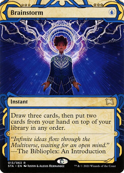Brainstorm | STA (Showcase) - Card Scan
