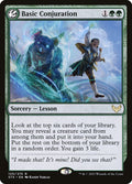 Card Scan of Basic Conjuration | STX