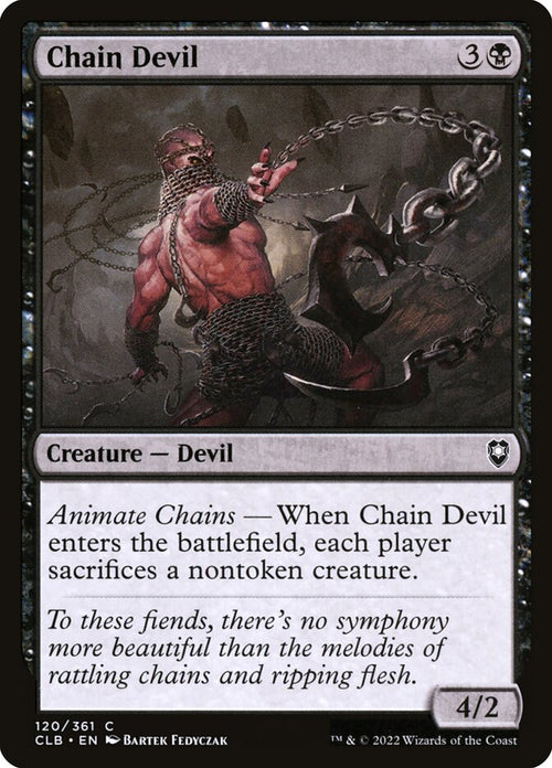 Card Scan of Chain Devil | CLB