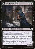 Card Scan of Shady Traveler // Stalking Predator | MID