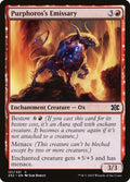 Card Scan of Purphoros's Emissary | 2X2