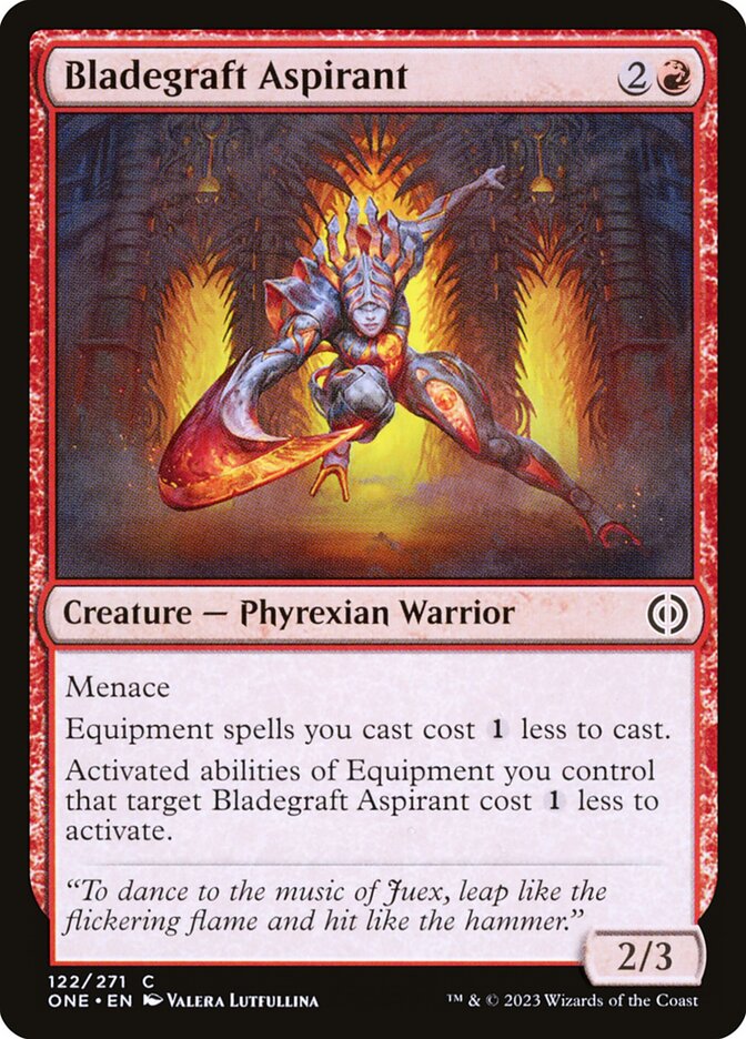 Card Scan of Bladegraft Aspirant | ONE