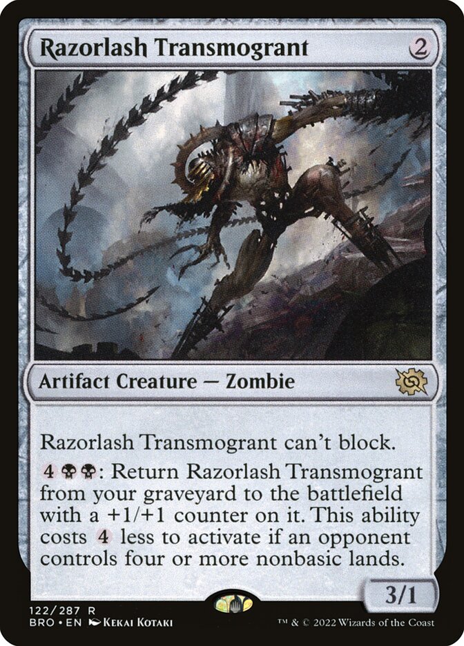 Card Scan of Razorlash Transmogrant | BRO