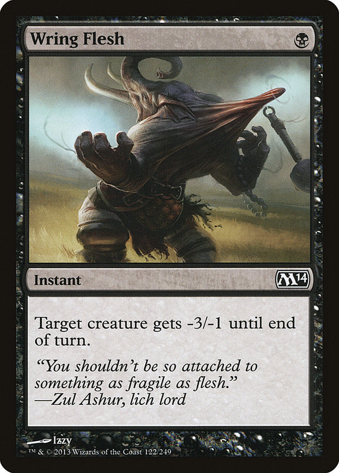 Card Scan of Wring Flesh | M14