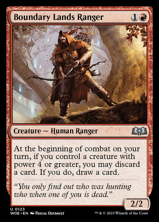 Boundary Lands Ranger | WOE