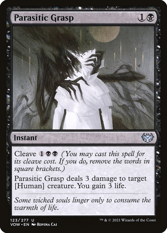 Card Scan of Parasitic Grasp | VOW