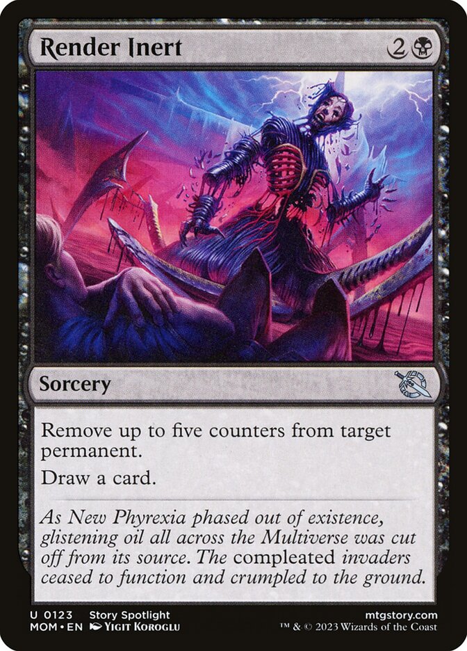 Card Scan of Render Inert | MOM
