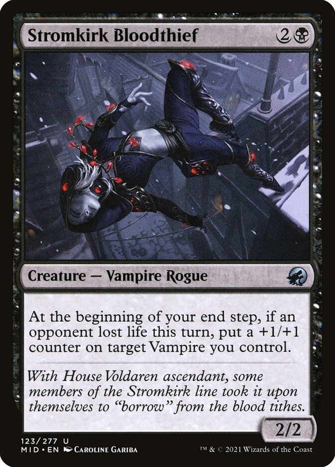Card Scan of Stromkirk Bloodthief | MID