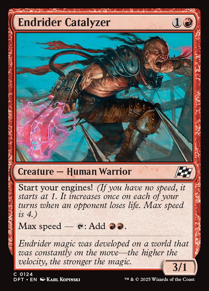 Card Scan of Endrider Catalyzer | DFT