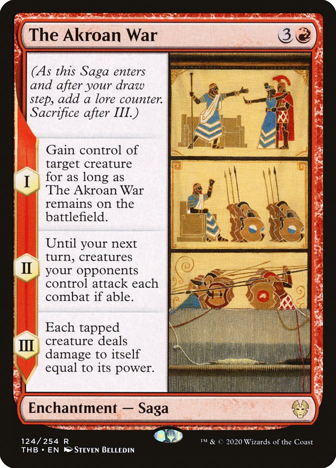 Card Scan of The Akroan War | THB