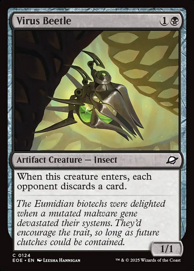 Virus Beetle Card Scan