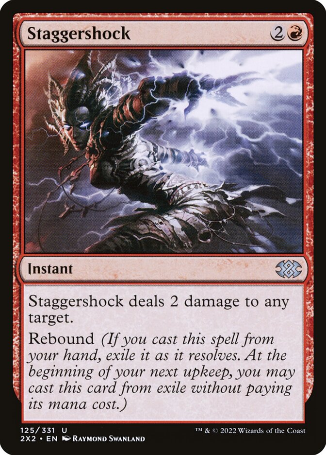 Card Scan of Staggershock | 2X2