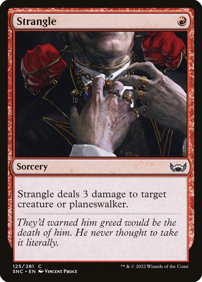Card Scan of Strangle | SNC
