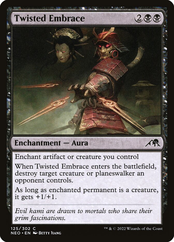Card Scan of Twisted Embrace | NEO