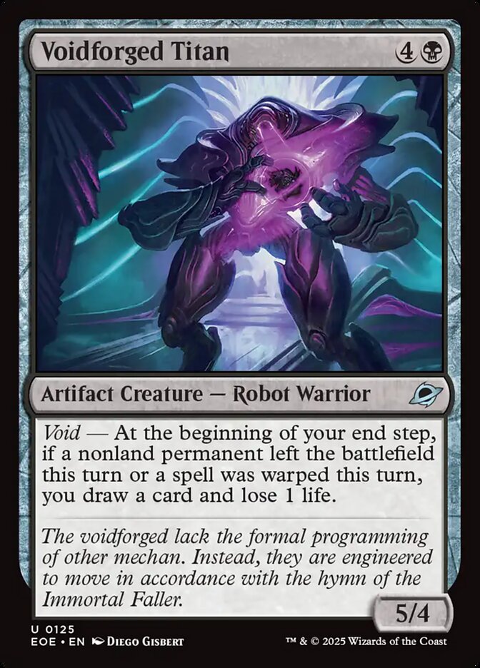 Voidforged Titan Card Scan