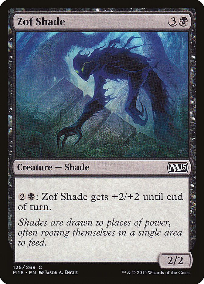 Card Scan of Zof Shade | M15