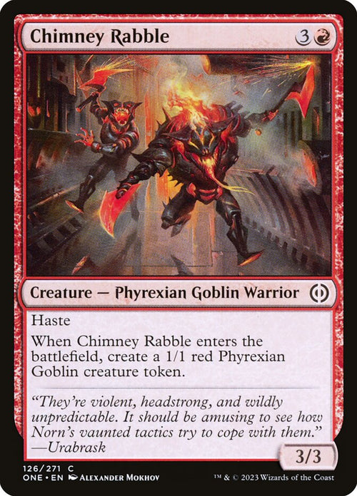 Card Scan of Chimney Rabble | ONE