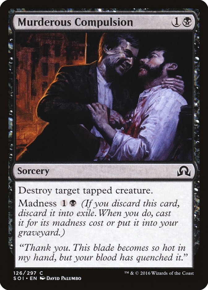 Card Scan of Murderous Compulsion | SOI