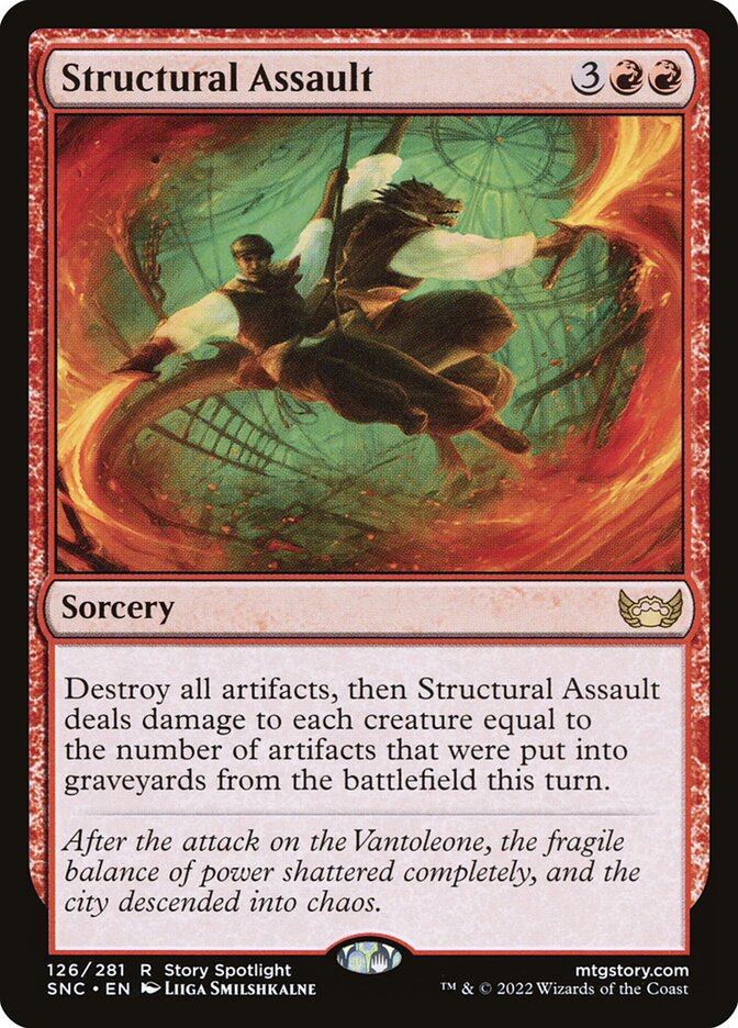 Card Scan of Structural Assault | SNC
