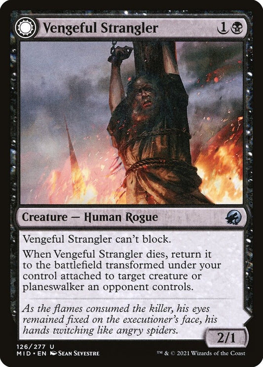 Vengeful Strangler // Strangling Grasp | MID