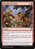Card Scan of Abandon the Post | MID