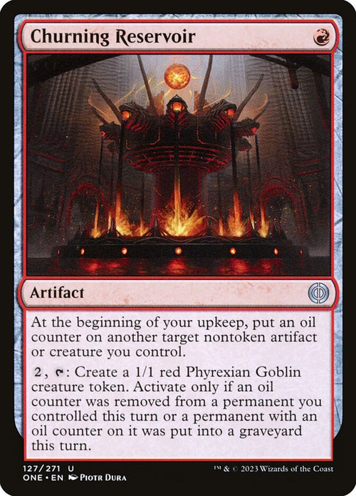 Card Scan of Churning Reservoir | ONE