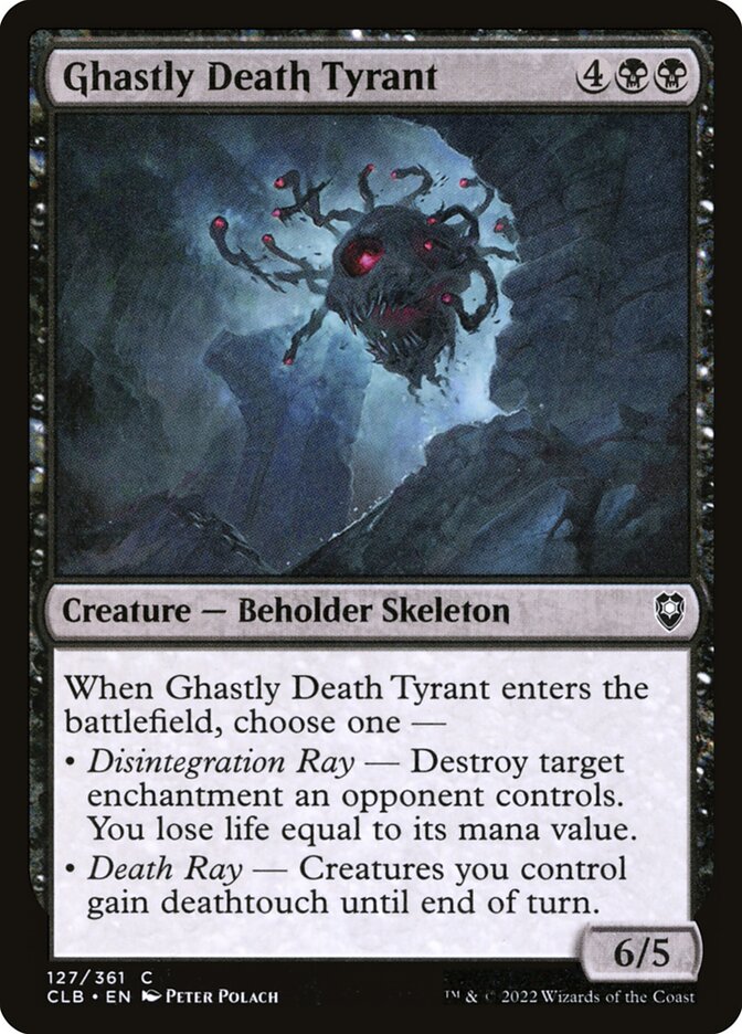 Card Scan of Ghastly Death Tyrant | CLB