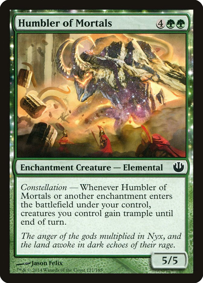 Card Scan of Humbler of Mortals | JOU