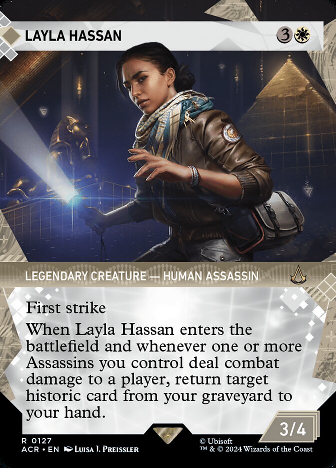 Card Scan of Layla Hassan | ACR (Showcase)