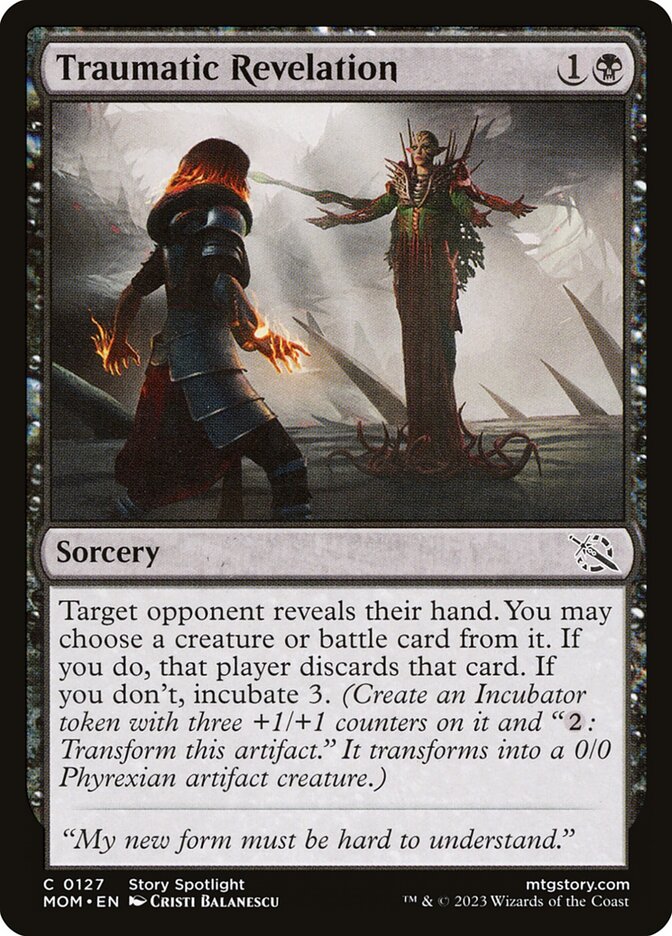 Card Scan of Traumatic Revelation | MOM