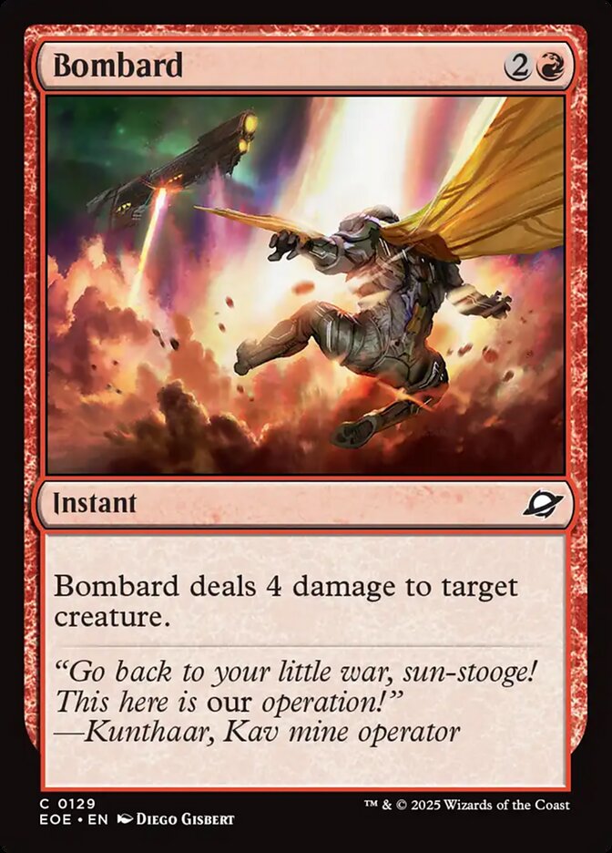 Bombard Card Scan