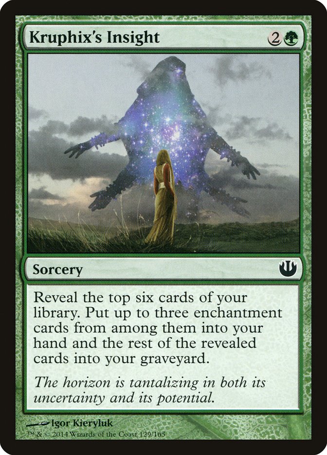 Card Scan of Kruphix's Insight | JOU