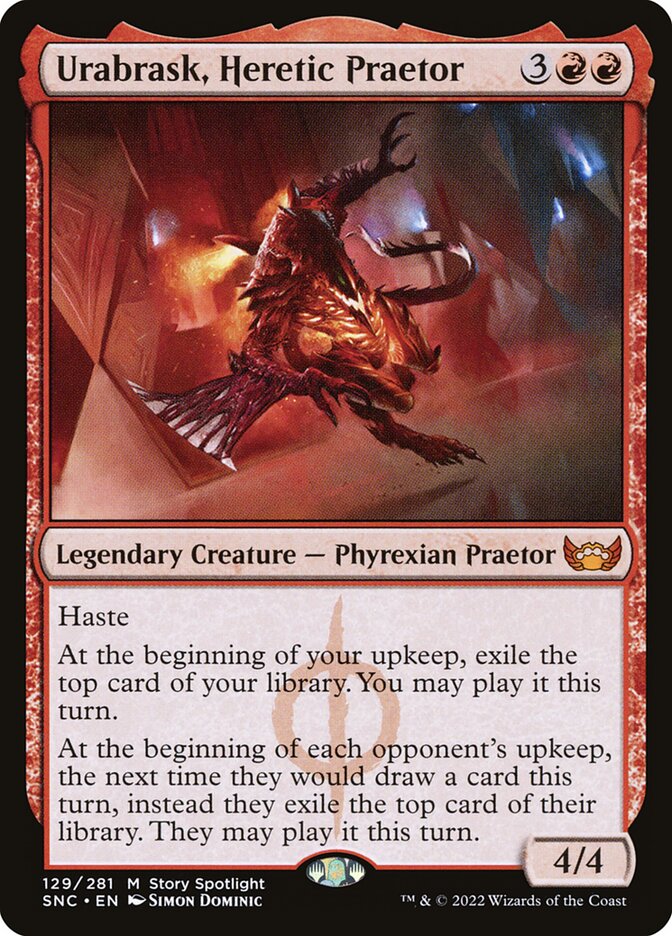 Urabrask, Heretic Praetor | SNC - Card Scan