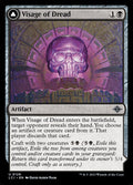 Card Scan of Visage of Dread // Dread Osseosaur | LCI
