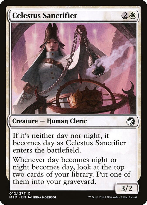 Card Scan of Celestus Sanctifier | MID