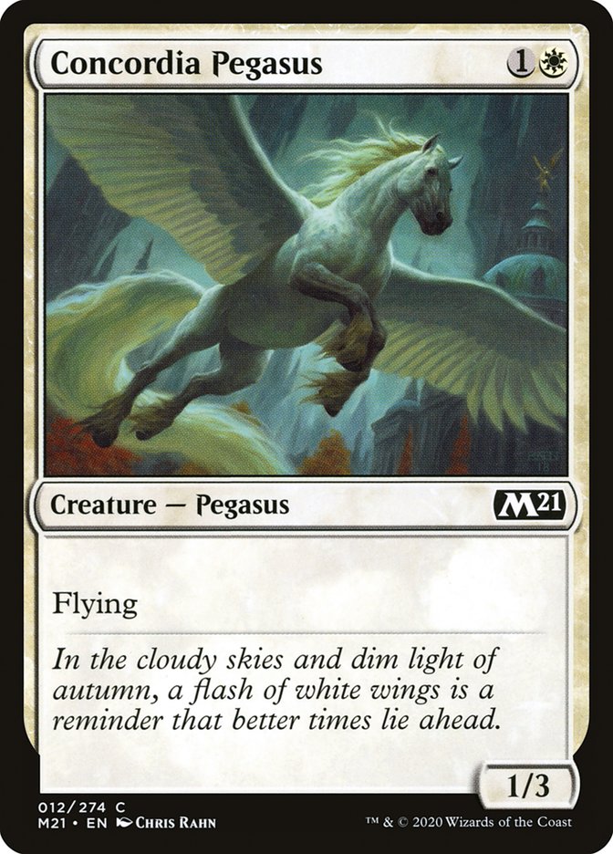 Card Scan of Concordia Pegasus | M21