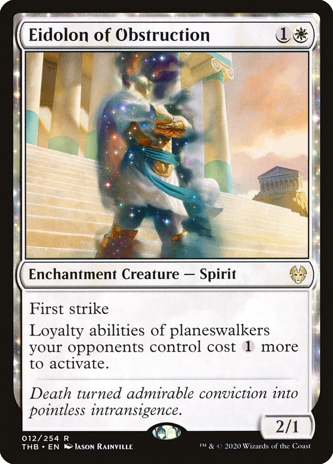 Card Scan of Eidolon of Obstruction | THB