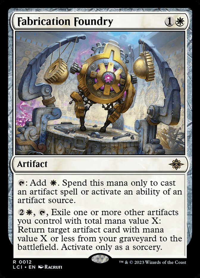Card Scan of Fabrication Foundry | LCI