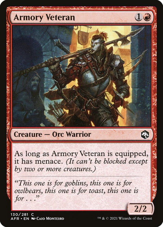 Armory Veteran | AFR
