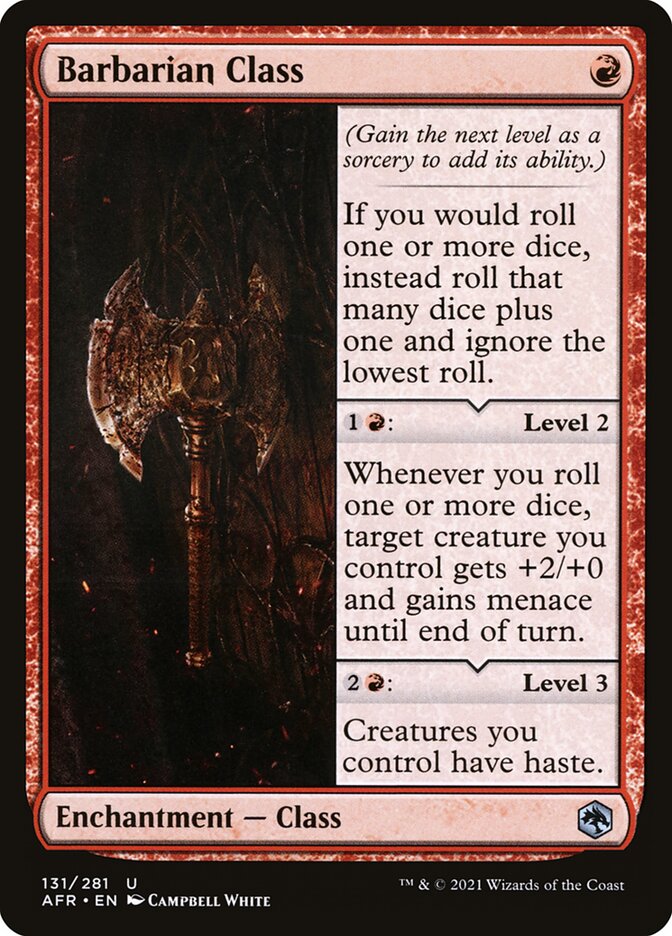 Barbarian Class | AFR (Foil)