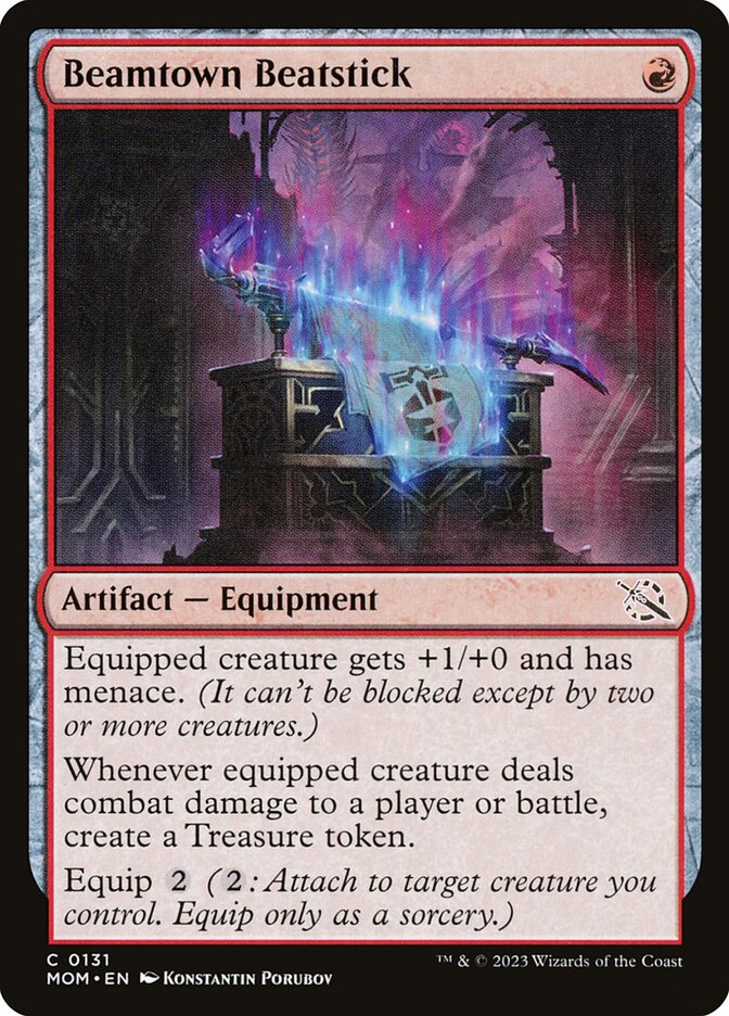 Card Scan of Beamtown Beatstick | MOM