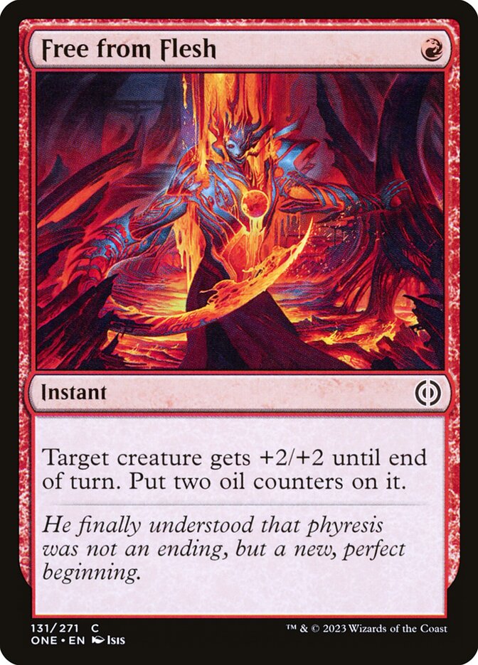 Card Scan of Free from Flesh | ONE