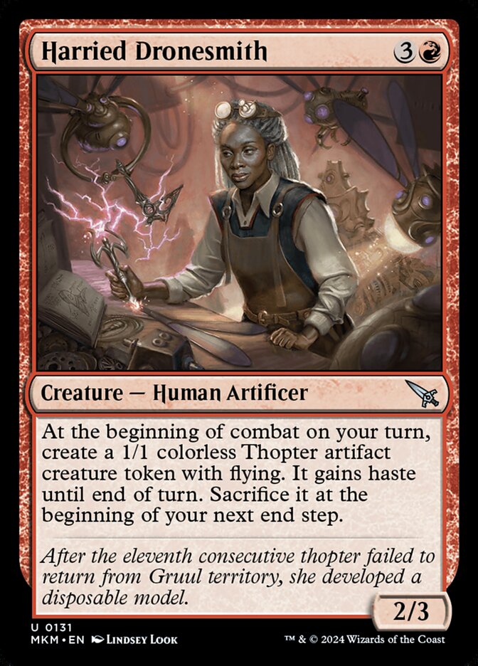Card Scan of Harried Dronesmith | MKM