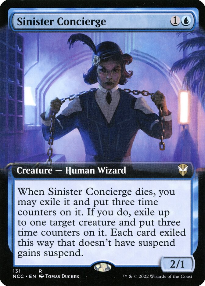 Sinister Concierge Card Scan