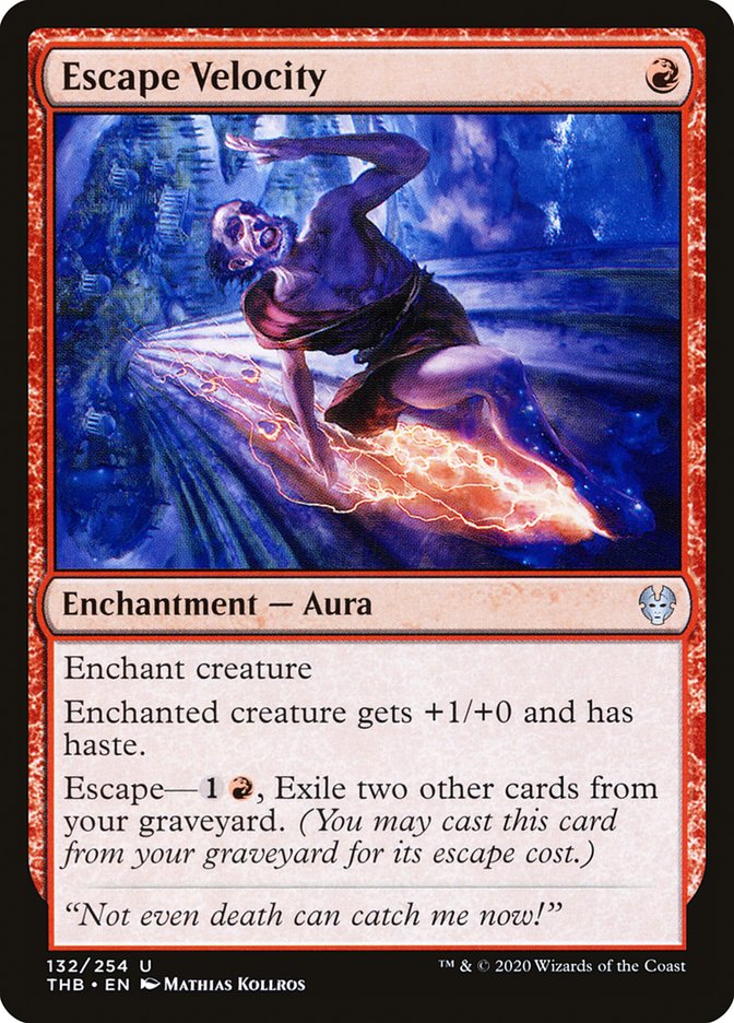 Card Scan of Escape Velocity | THB