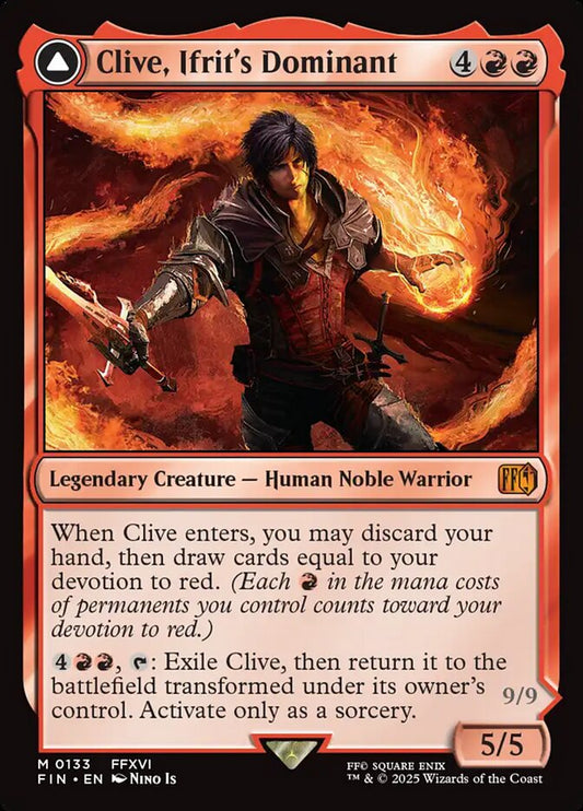 Clive, Ifrit's Dominant // Ifrit, Warden of Inferno | FIN