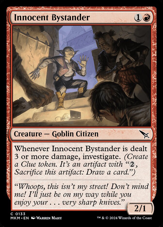 Card Scan of Innocent Bystander | MKM