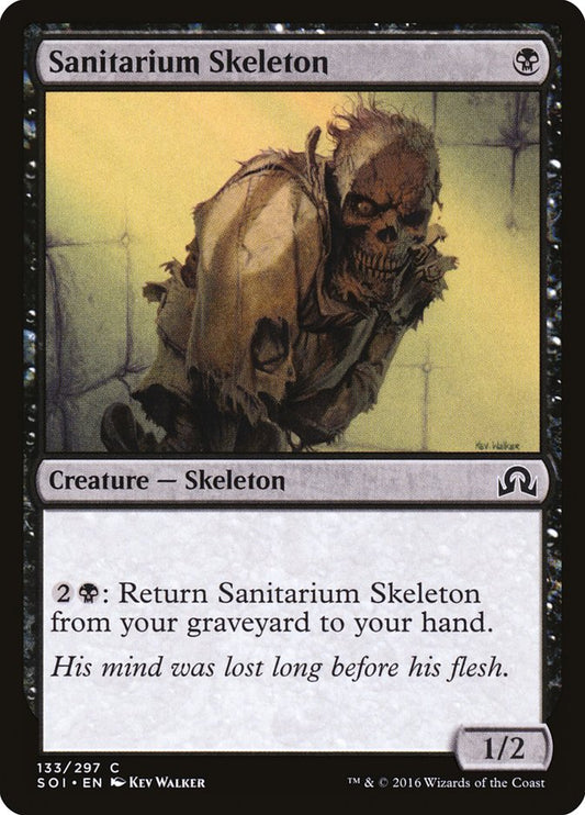 Card Scan of Sanitarium Skeleton | SOI