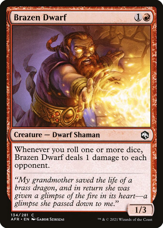 Brazen Dwarf | AFR