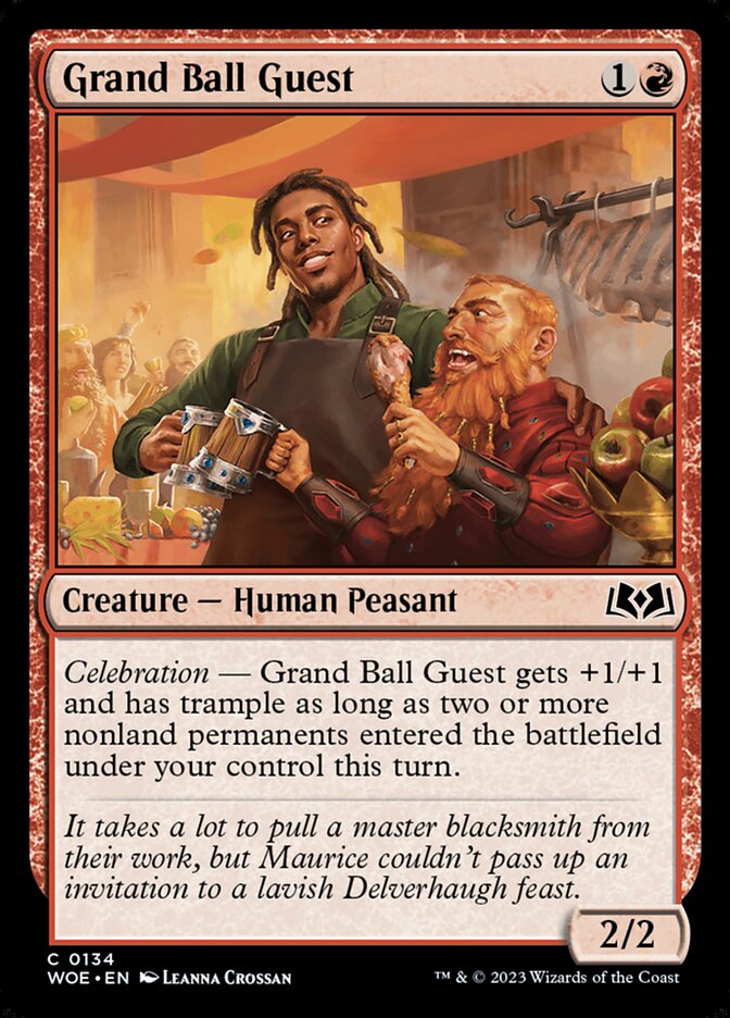 Card Scan of Grand Ball Guest | WOE